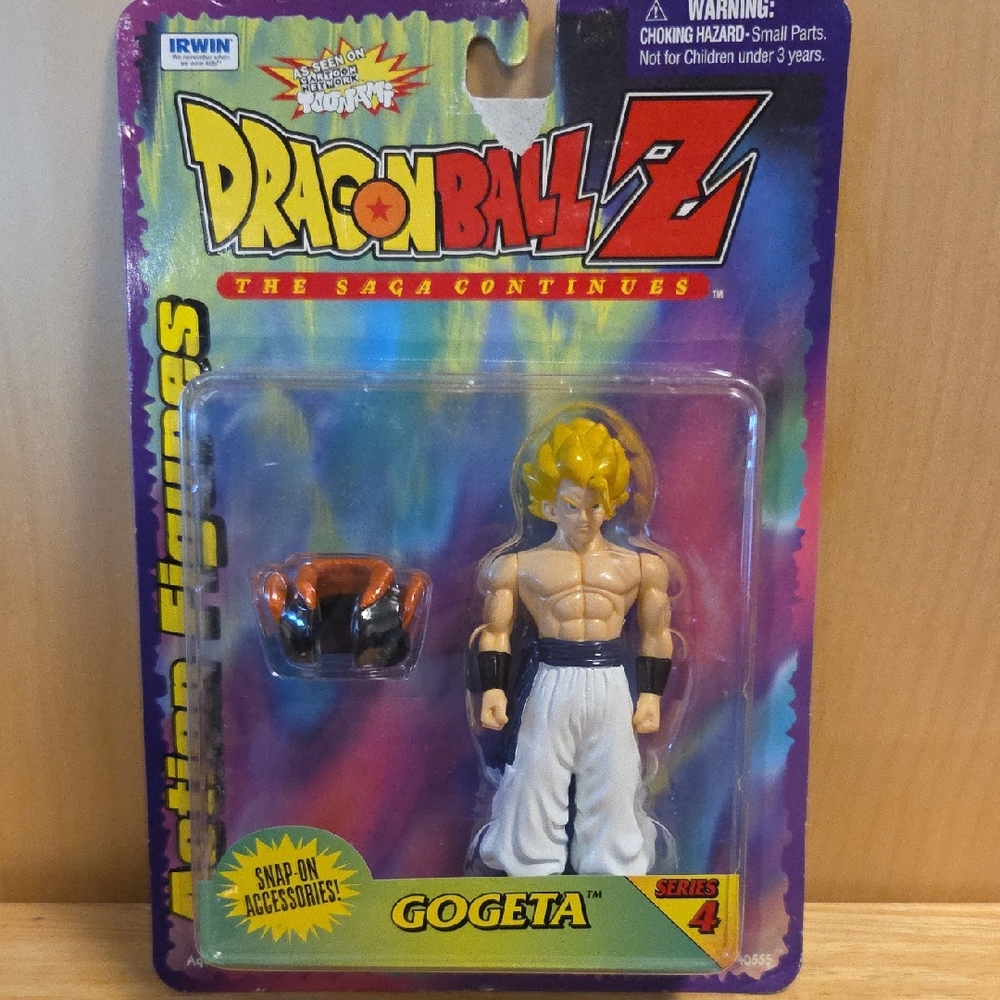 Irwin 1999 - GOGETA Action Figure - Dragonball Z: The Saga Continues (Series 4)